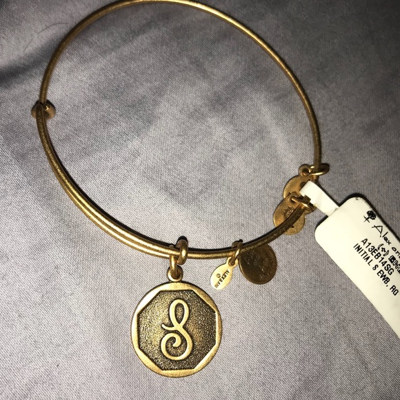 Gold Alex and Ani bracelet - Picture 1 of 1